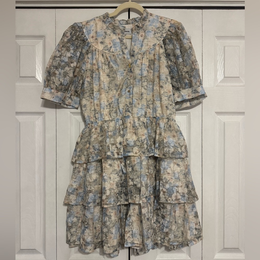 En Saison ruffle mini dress